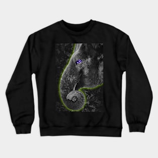 Elephant art Crewneck Sweatshirt